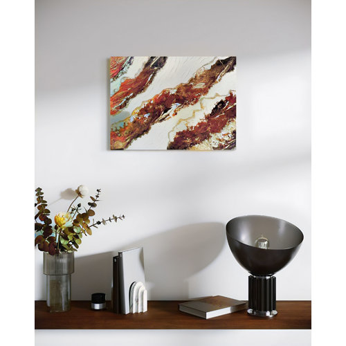 Ivy Bronx Handmade Abstract Wall Art Wayfair